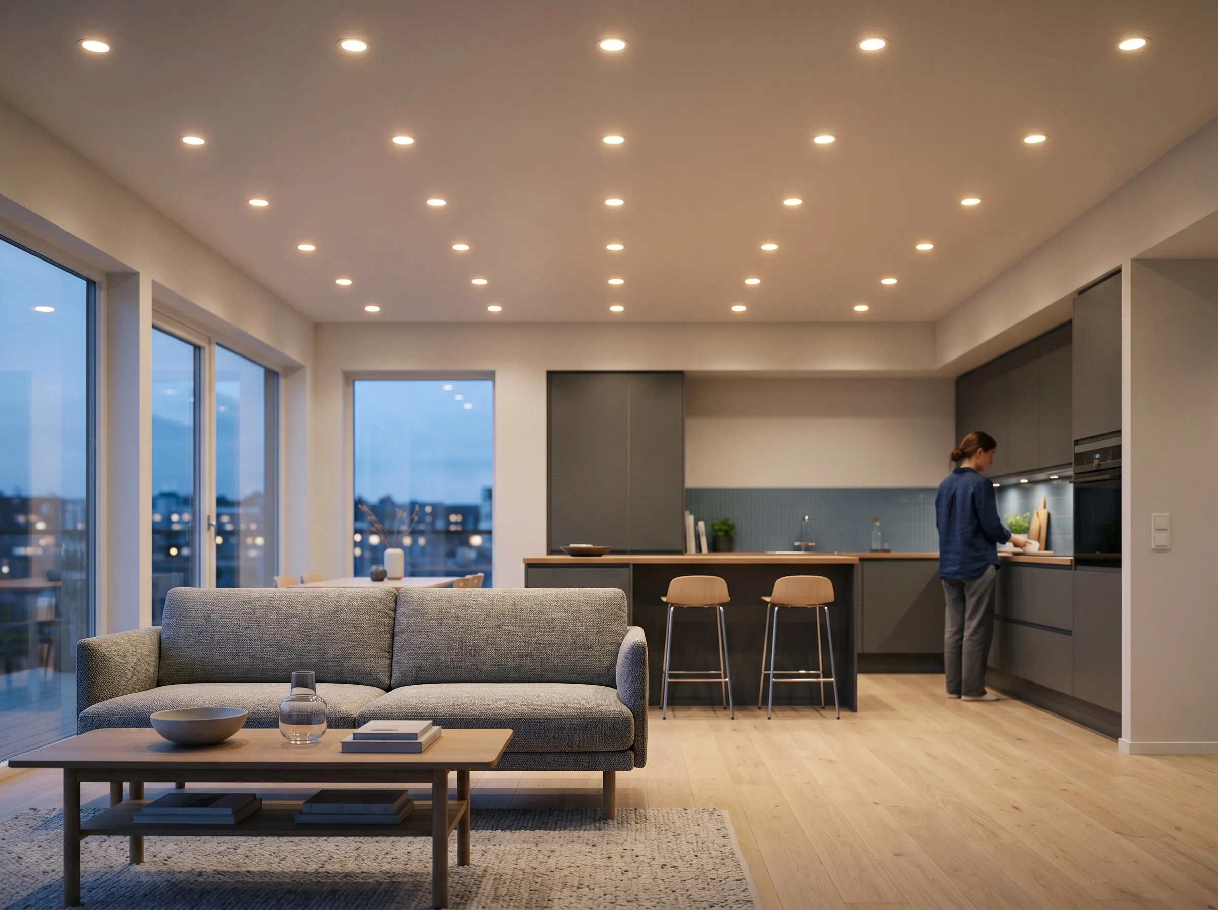 Downlights og belysning